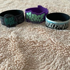 (Sold) 3 Pierce the Veil bracelets